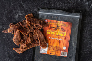 The quanity of pieces in a small package of Orignal Style Brisket Beef Jerky