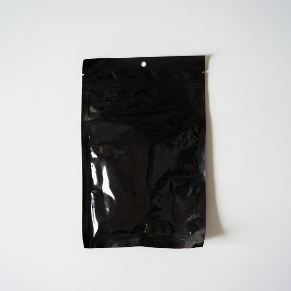 The backside of Turket Run Jerky packaging