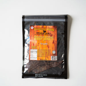 Teriyaki Flavored Brisket Beef Jerky package