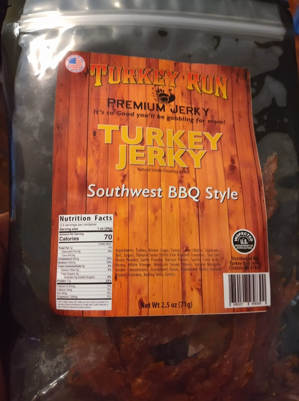 Southwest BBQ Turkey Jerky