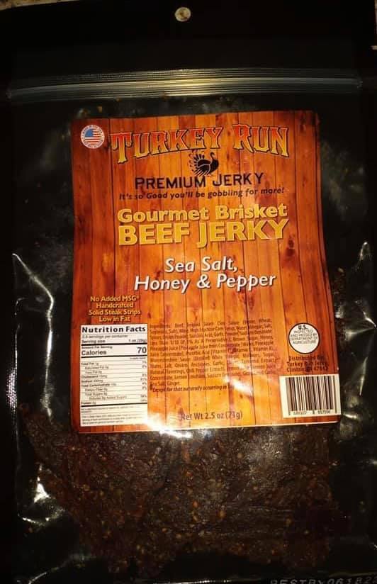 Sea Salt, Honey and Pepper Brisket Beef Jerky