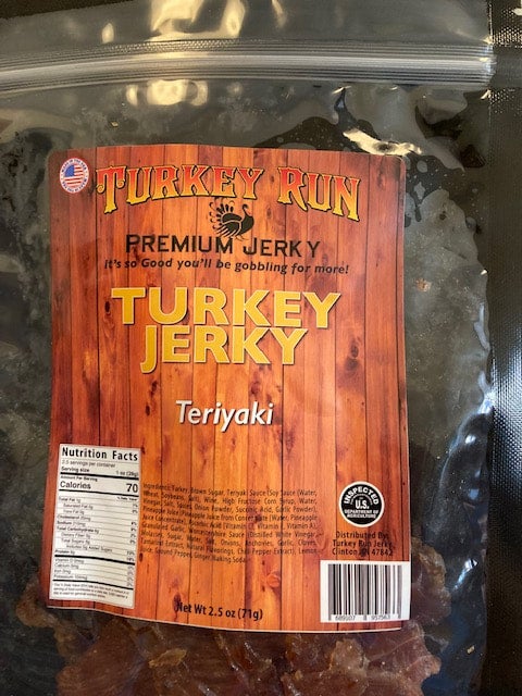 Teriyaki Turkey Jerky