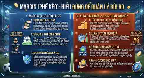 Cách tính Margin kèo nhà cái